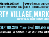 Liberty Village Market Event Poster